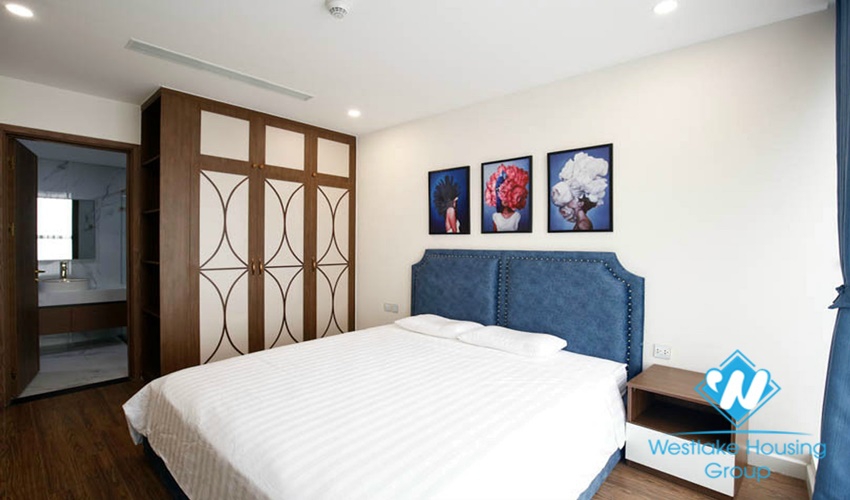 Two-storey apartment with four bedrooms, fully furnished, new furniture, Sunshine City for rent